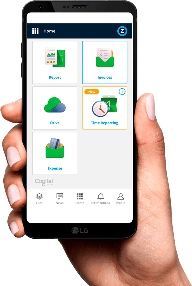 Tag Cozone med p&aring; farten med mobilappen